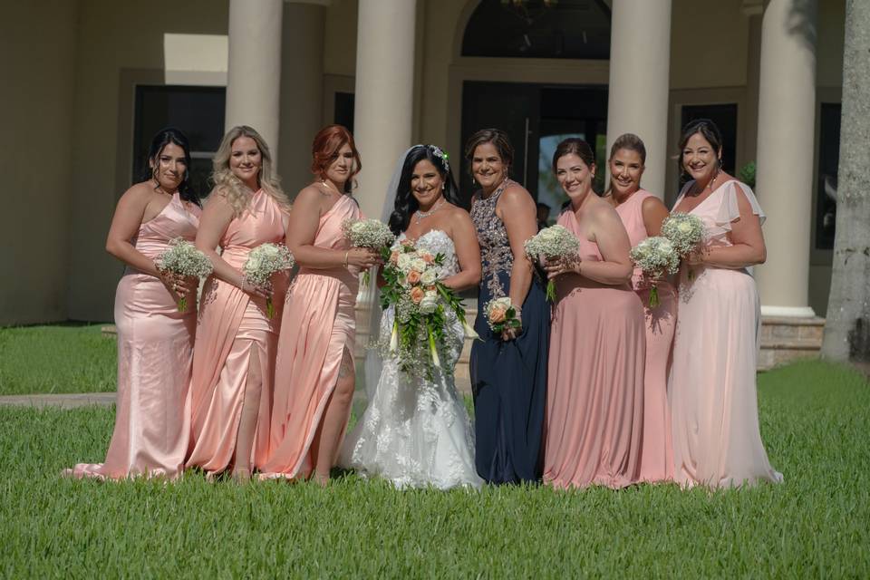 Intimate and romantic wedding