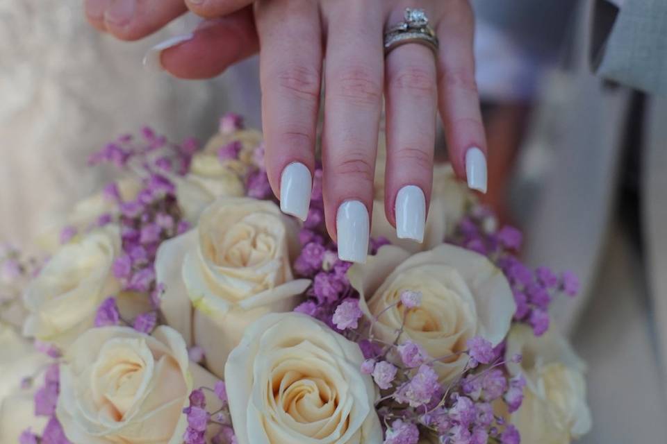 Intimate and romantic wedding