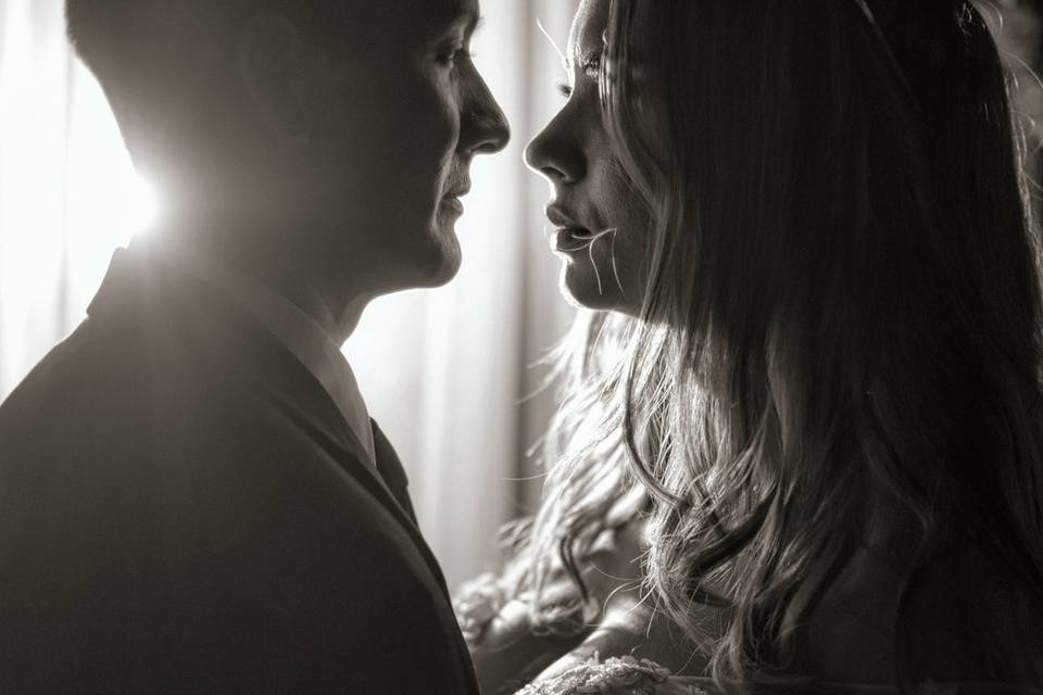 Intimate and romantic wedding
