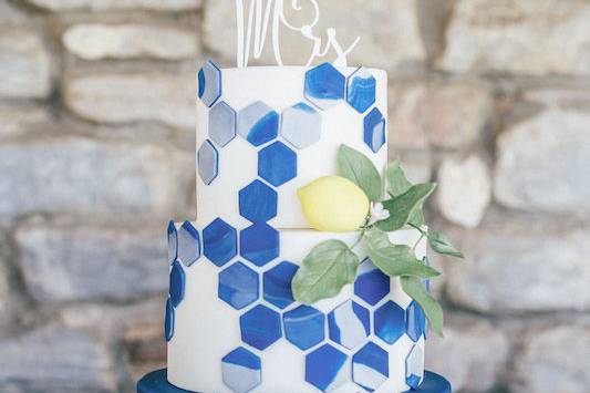 Blue and Yellow Wedding