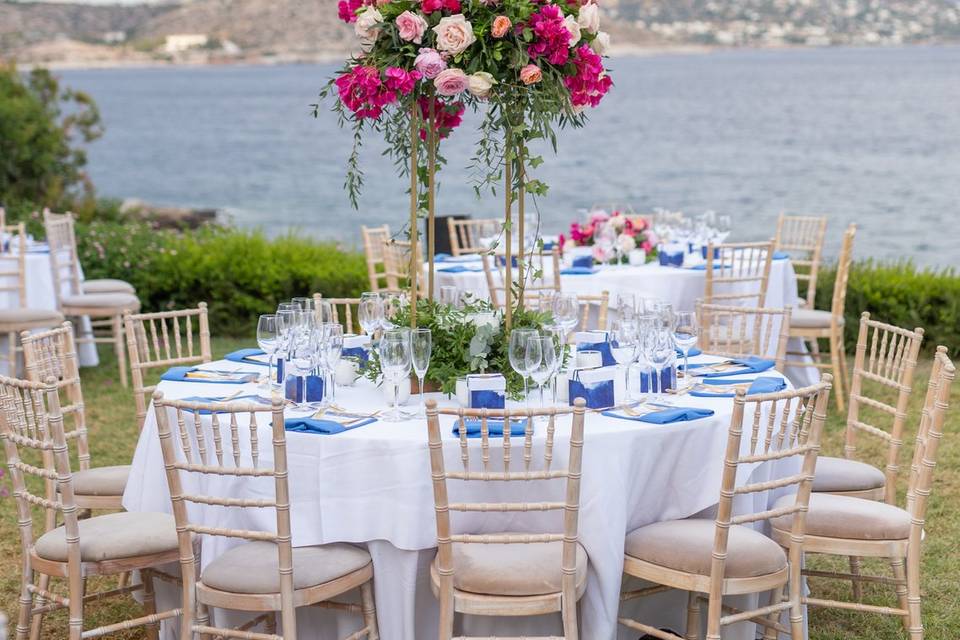 Greek Garden  Inspired Wedding