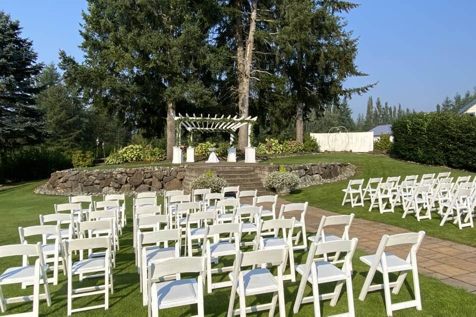 Outdoor Wedding Area