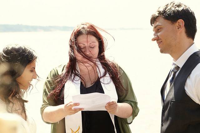 The windiest wedding