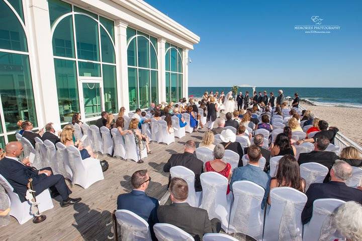 Outdoor ceremony