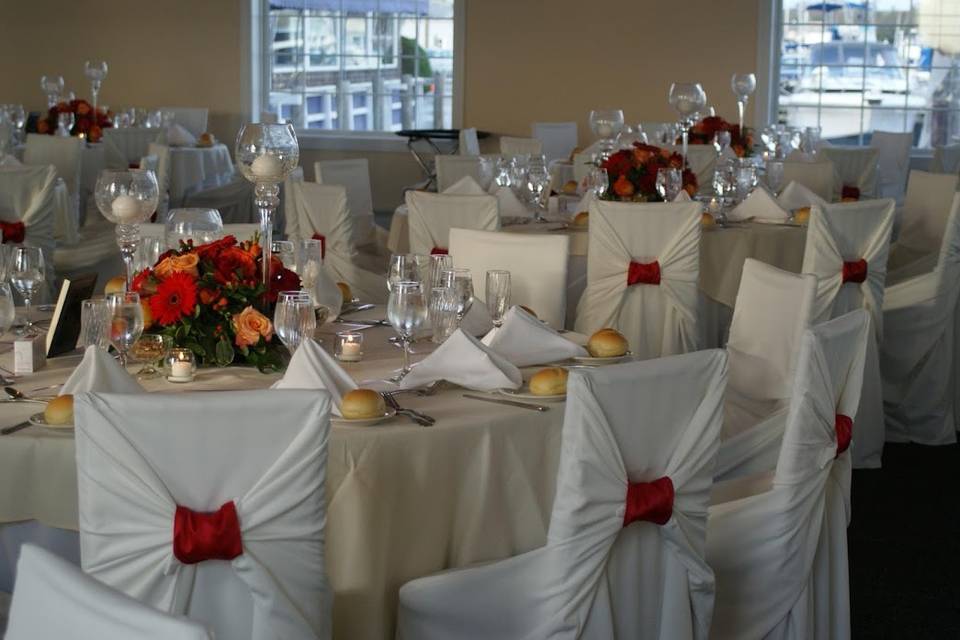 Chair cover with bunt
