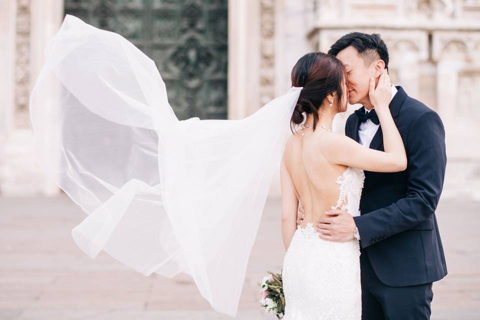 Wedding Portrait in Milan