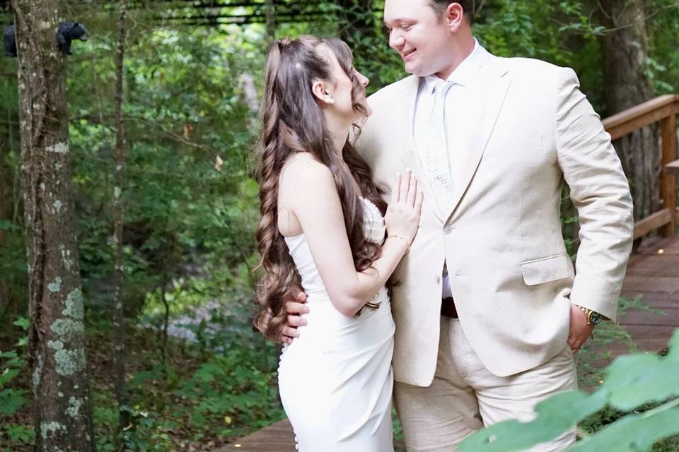 Honeymooning in the treehouse!