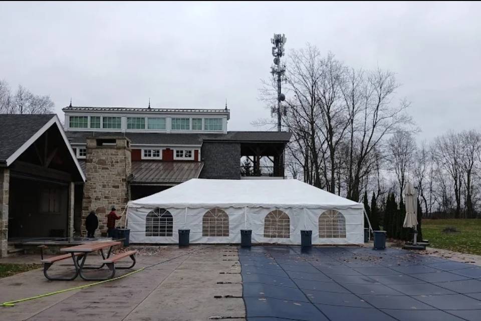 20x40 Tent w/ Walls