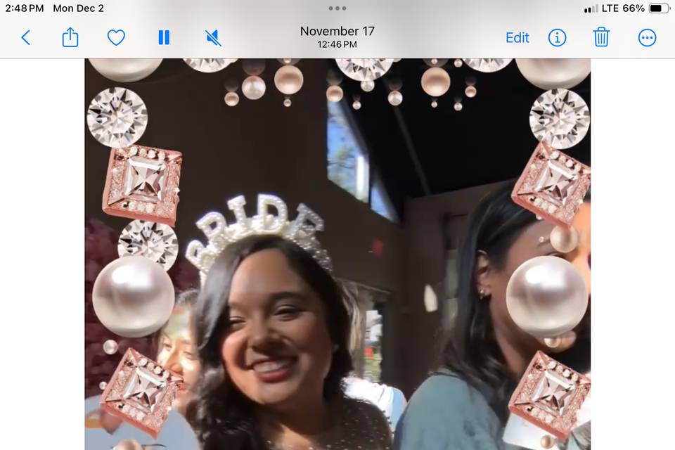 Bridal shower