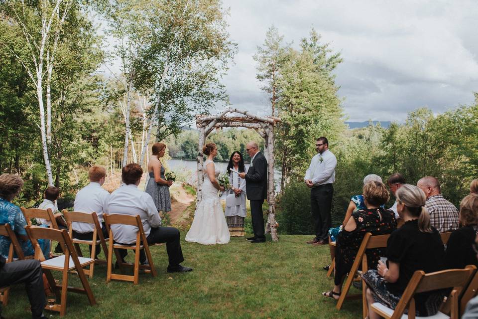 Garden wedding