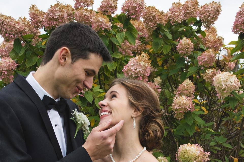 Bride and groom