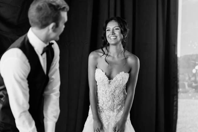 Luxury Golf Simulator Wedding