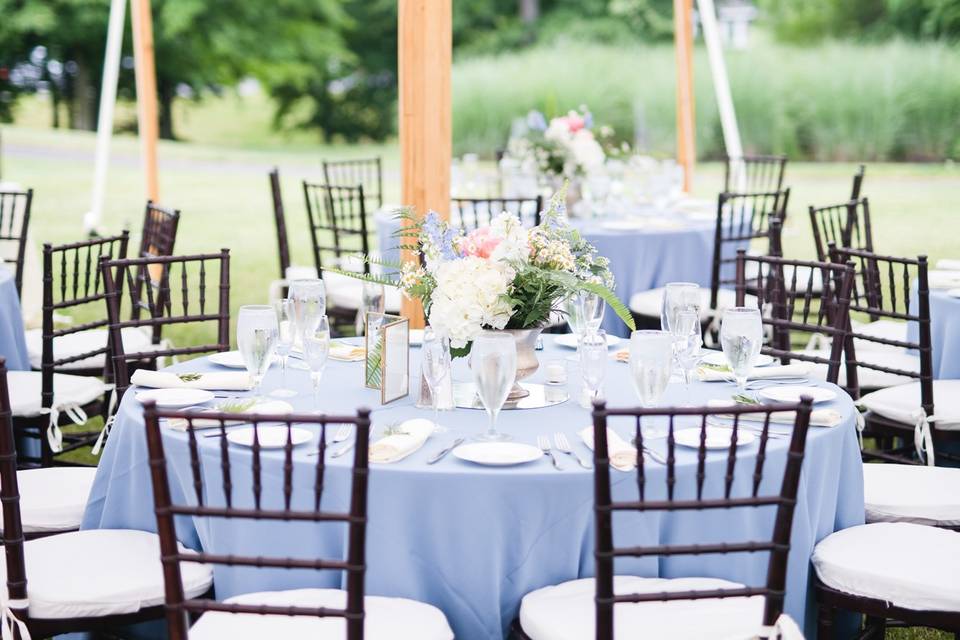 Tent wedding