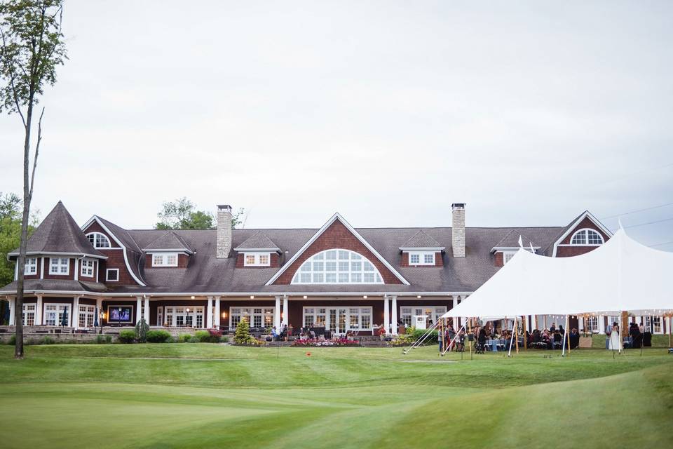 Tent wedding