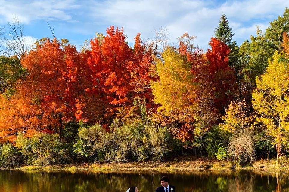 Fall on the golf course