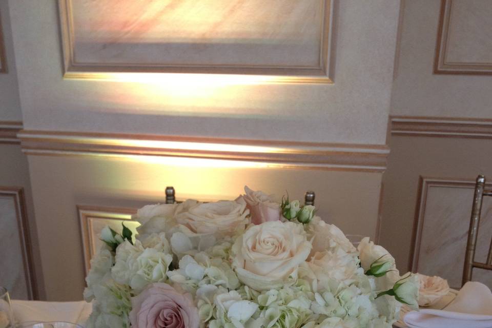 Flower table display