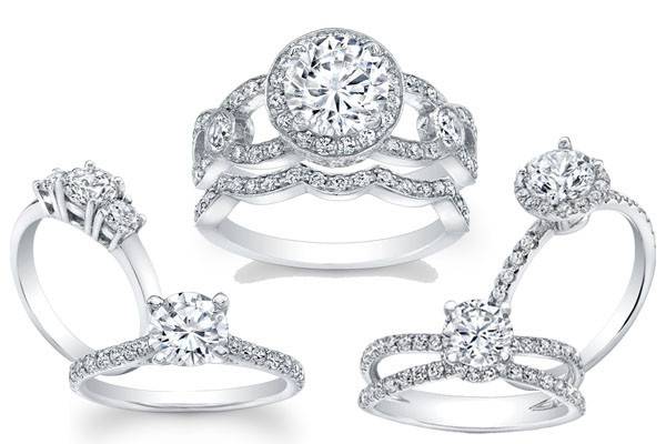 Selection of diamond rings