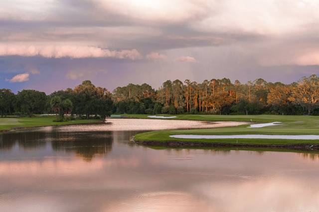 Golf Course Sunset