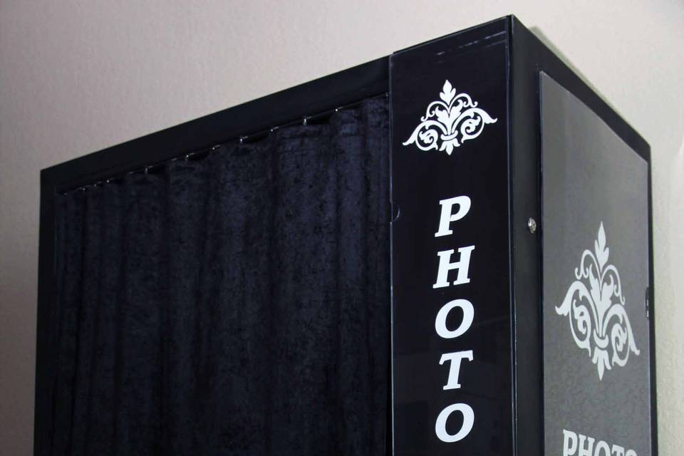 Our Classic Booth is the elegant, authentic photo booth you remember from childhood.