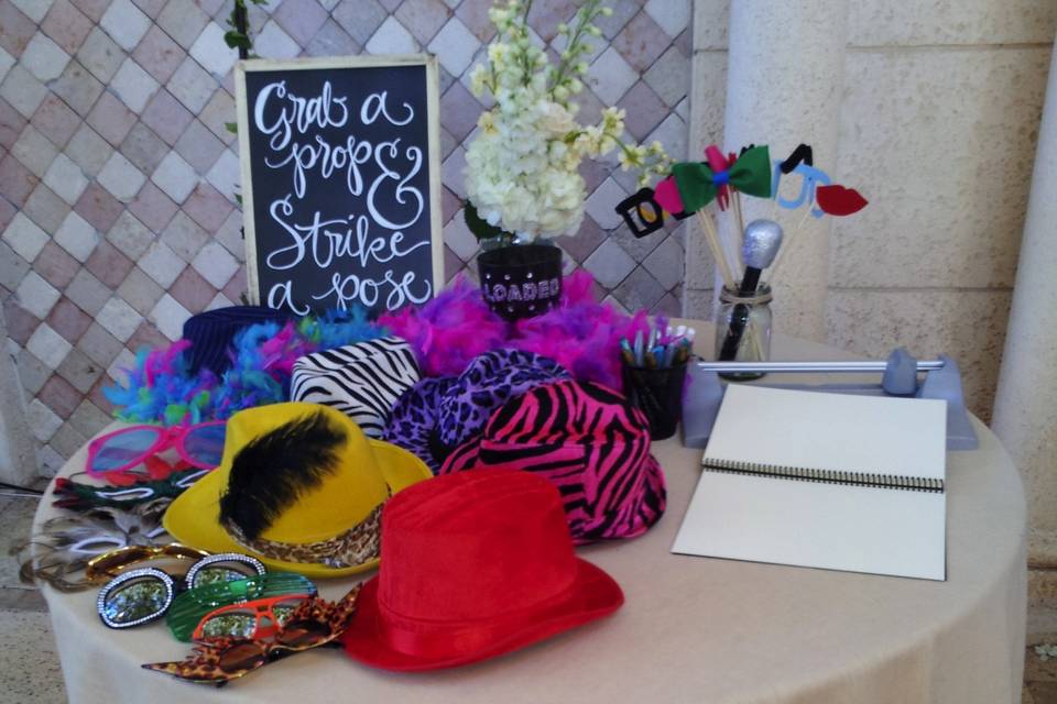 We'll bring props to your event for additional fun!