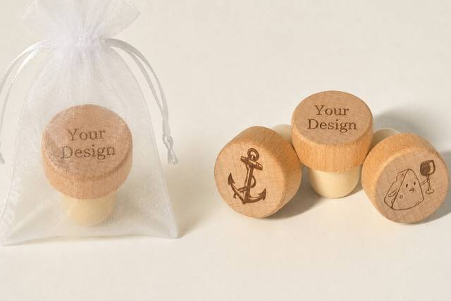 Custom Bottle Stopper Favor