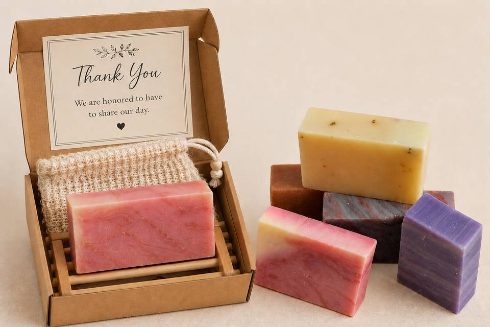 Artisan Soap Set Favor