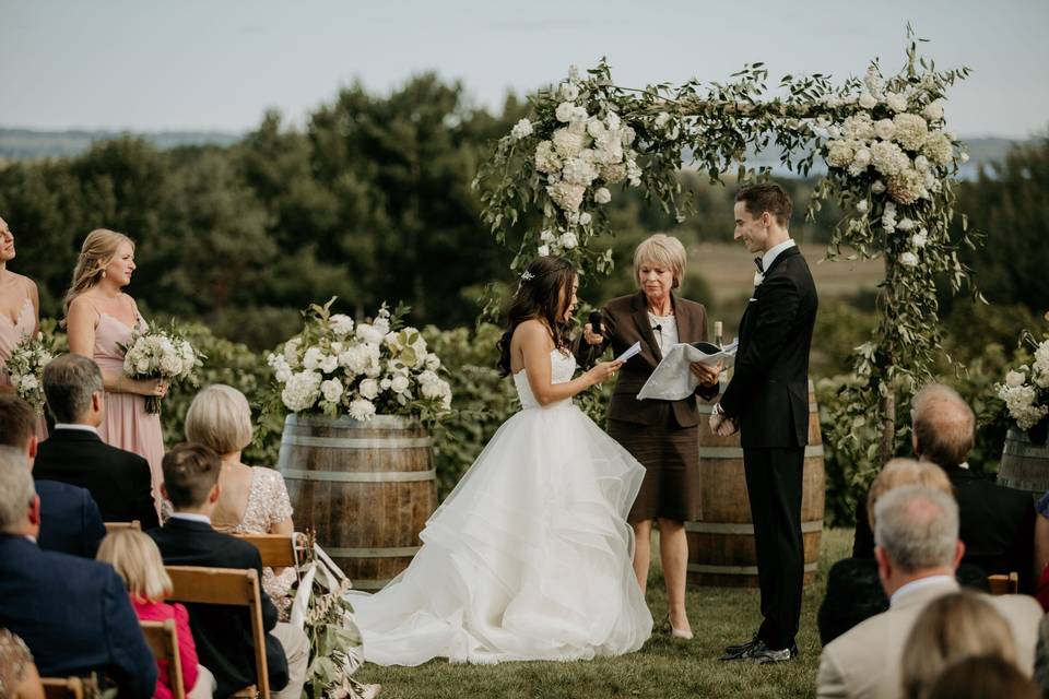 Lisa and Adam. Black Star Farm