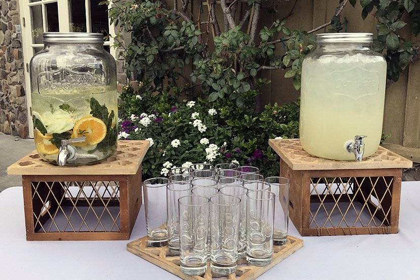 Lemonade & Spa Water