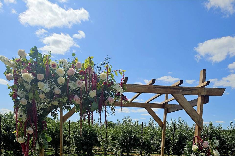 Arch floral