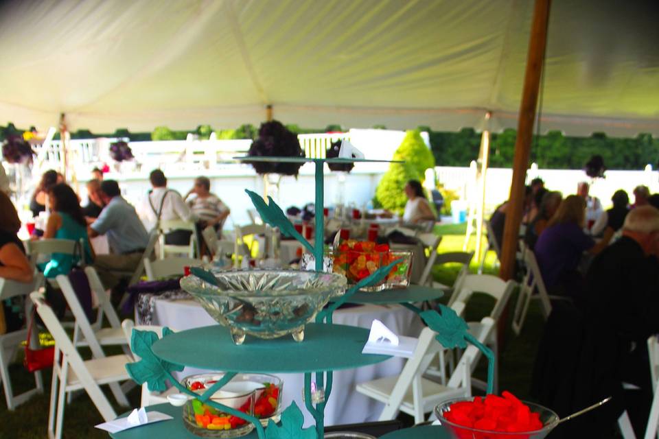 Wedding dessert table