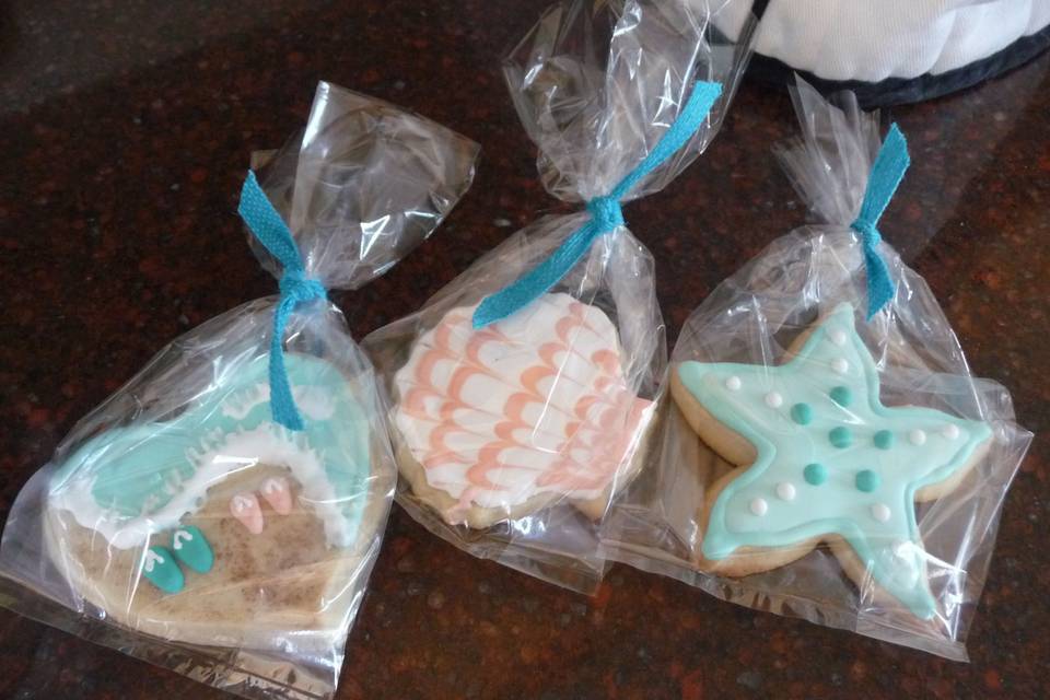 Themed biscuits