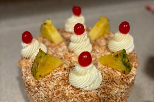 Toasted Coconut Pineapple