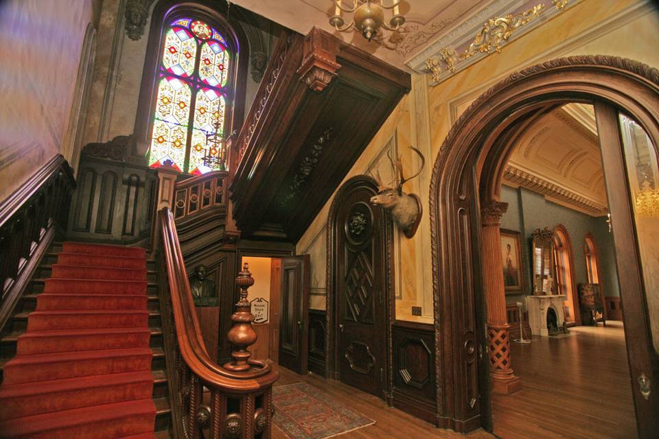 The perfect place to make your entrance... the Grand Staircase at Hay House.