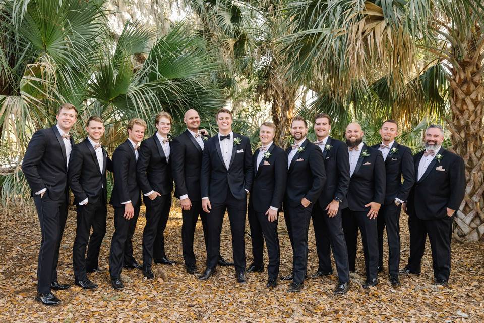 Verandah Club Groomsmen