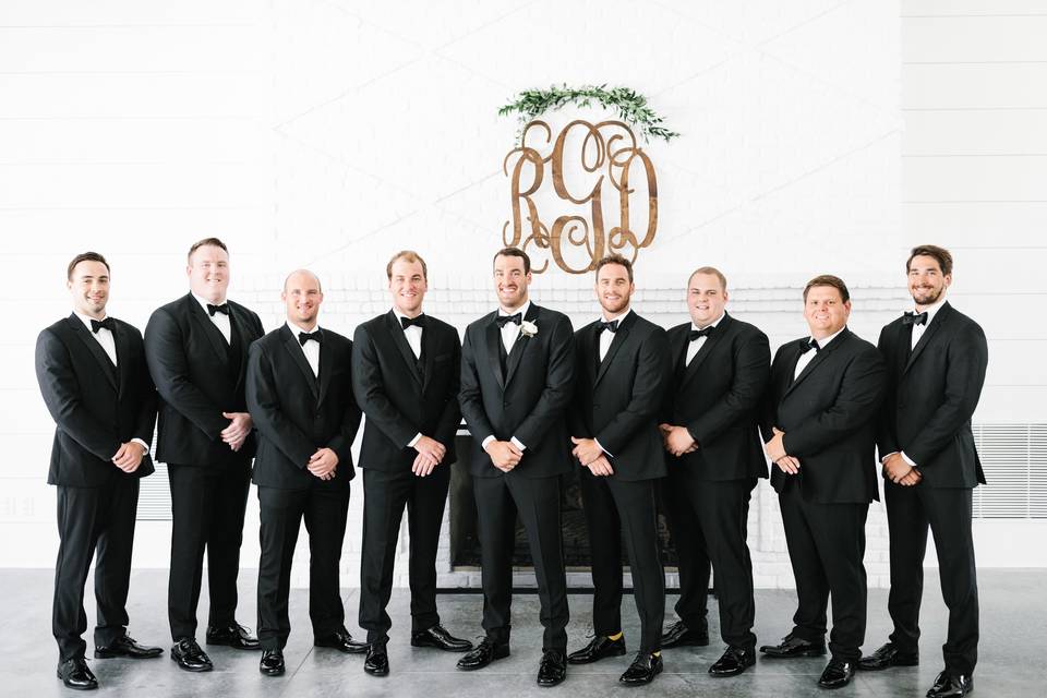 Hutton House Groomsmen