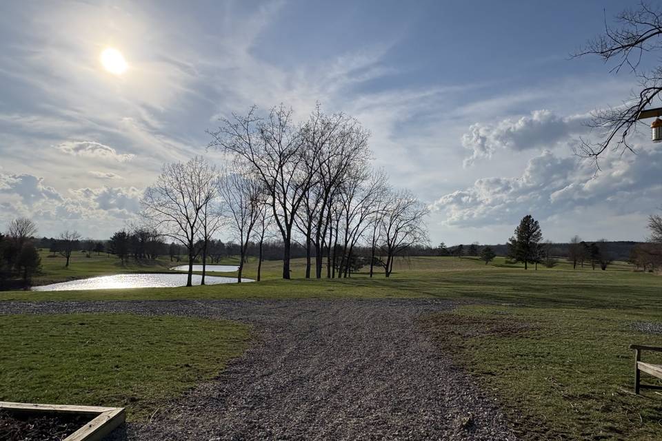 VIEW of ponds