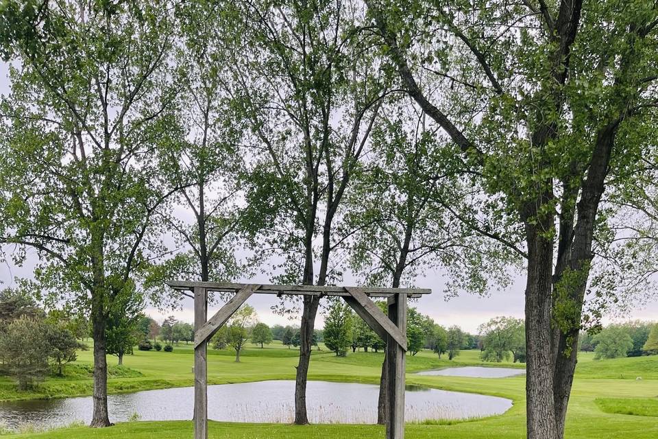 Pond view