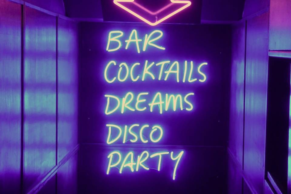 Neon sign