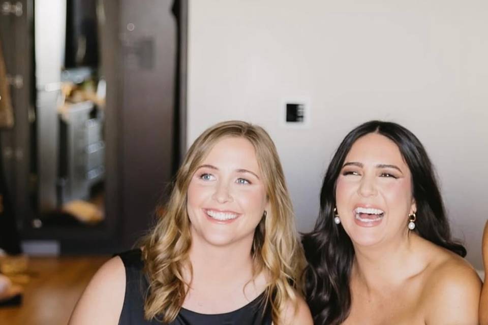 Happy Bridesmaids