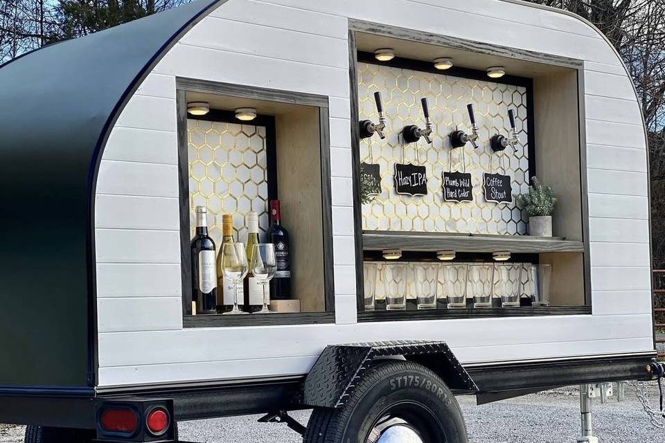 Tap Cart Mobile Bar- front