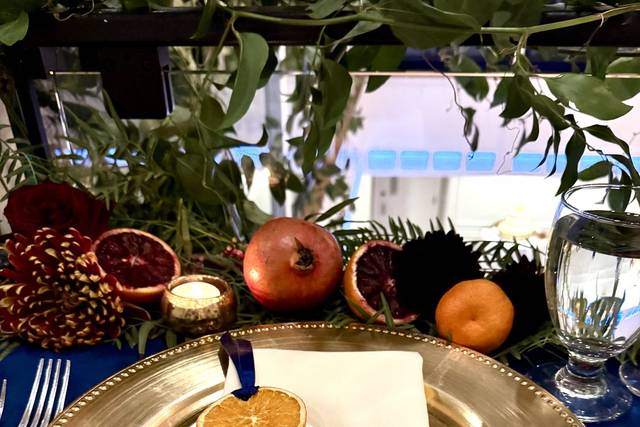 Fruit and flowers