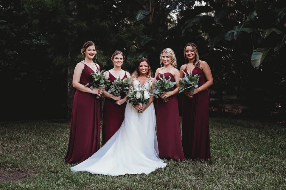 Kali's Bridal Party