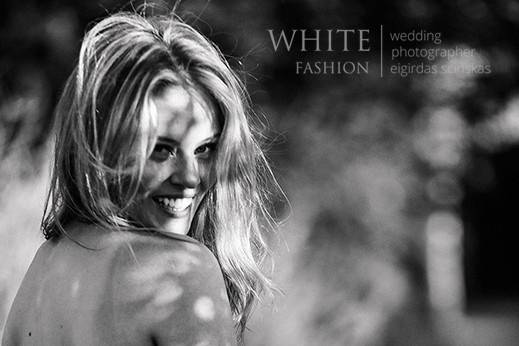 WHITE fashion wedding photographer