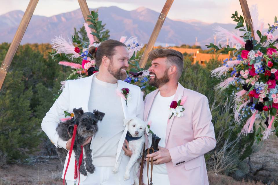 LGBTQIA Taos wedding