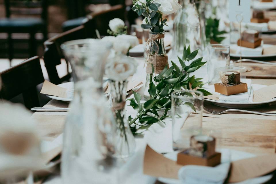 Wedding Place Setting & Décor