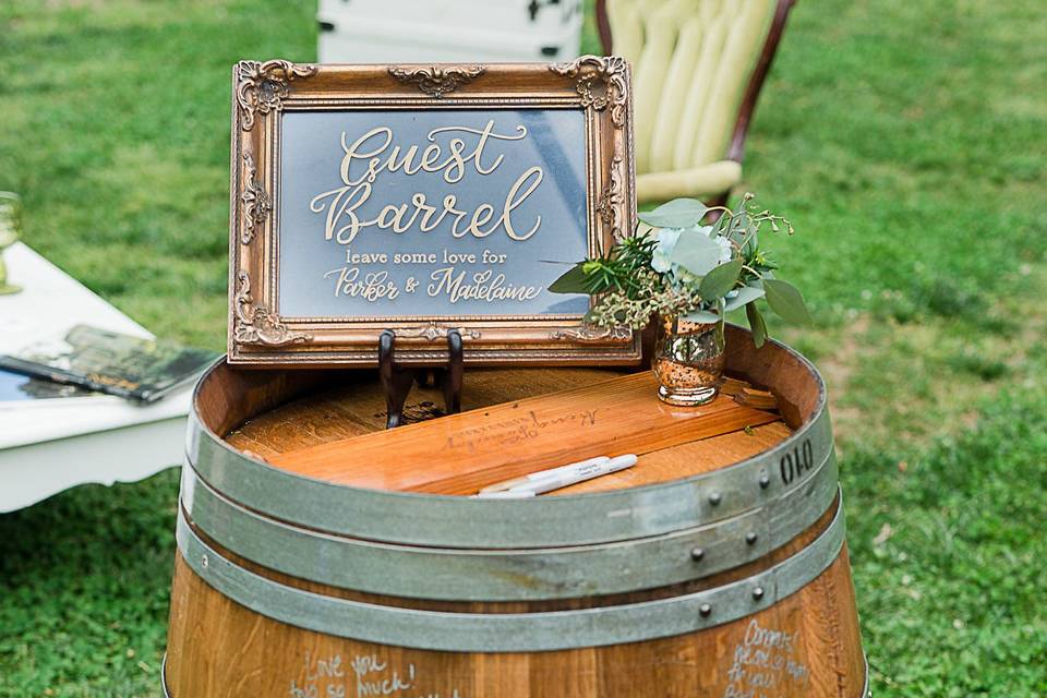 Wedding barrel