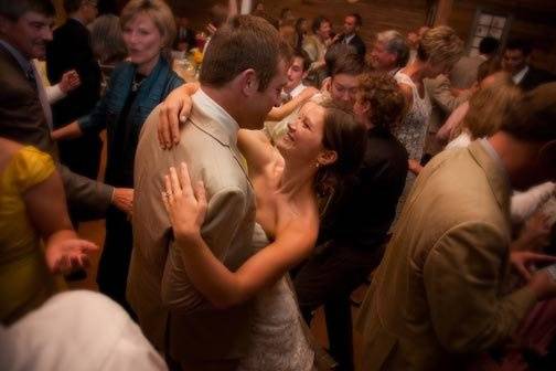 Wedding party entrance