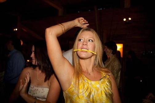 One of E's lovely bridesmaids, Fireseed Gardens, Whidbey Island, September 4, 2010. Photo by Libby Lewis.