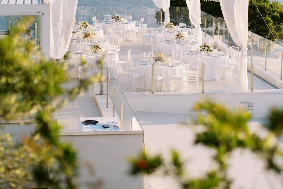 Sorrento dinner with view