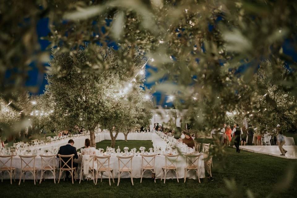 Puglia wedding reception